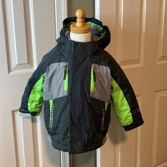 Free Country Fleece Lined Winter Jacket Size 3T in EUC - Picture 1 of 10
